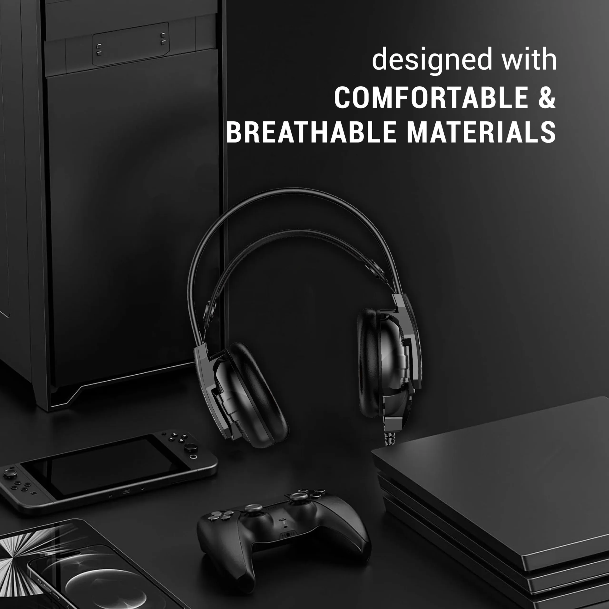 Ant Esports USB Gaming Headphone H525 Pro Black view 5